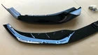 FOR BMW 5 SERIES G30 G31 GLOSS BLACK FRONT SPLITTER M PERFORMANCE LIP SPORT 2017