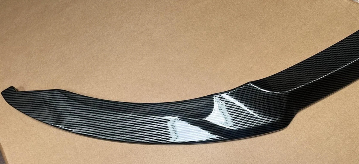 FOR BMW F80 M3 F82 F83 M4 CS STYLE CARBON FIBRE LOOK FRONT SPLITTER SKIRT LIP