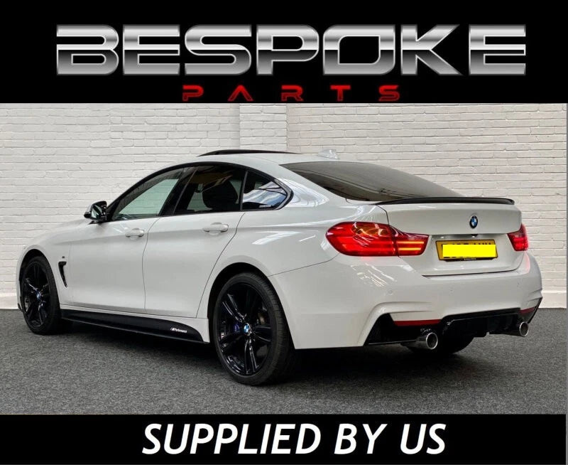 FOR BMW 4 SERIES F33 F32 F36 DIFFUSER SPLITTER LIP SPOILER BODYKIT M PERFORMANCE