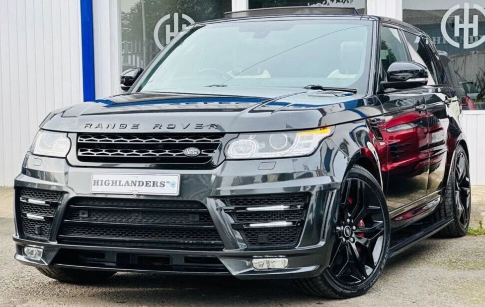 L494 LM BODYKIT REPLACEMENT x 4 DRL LIGHT FOR 2013 2017 RANGE ROVER SPORT LIP
