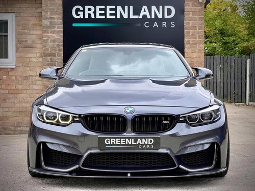 BMW M3 M4 F80 F82 F83 CARBON FIBER LOOK FRONT SPLITTER LIP + REAR DIFFUSER KIT