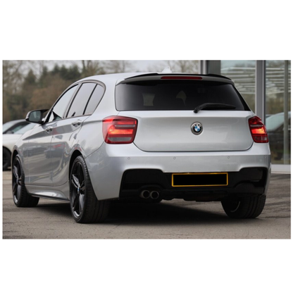 FOR BMW F20 F21 PRE-LC1 BODYKIT SPLITTER LIP GLOSS BLACK SIDE SKIRTS DIFFUSER SPOILER