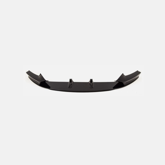 GLOSS BLACK FRONT SPLITTER FOR BMW 2 SERIES F22 F23 M SPORT LIP SPOILER 13-21