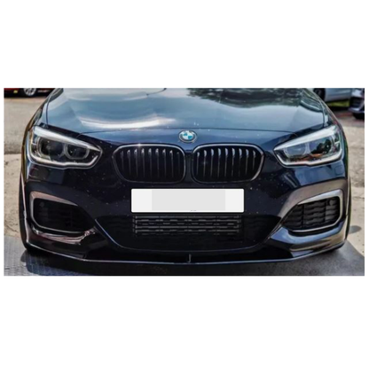 BMW 1 SERIES FRONT SPLITTER DIFFUSER BMW LCI CARBON LOOK F20 F21 LIP 2015+