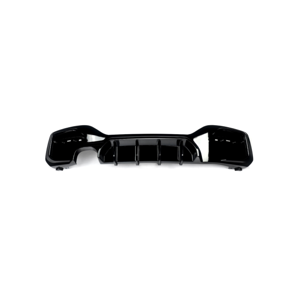 FOR BMW 1 SERIES F20 F21 REAR DIFFUSER LIP 135/140 LOOK LCI GLOSS BLACK 2015+