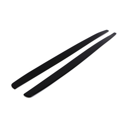 GLOSS BLACK BMW F20 F21 M PERFORMANCE STYLE SIDE SKIRT EXTENSION 2012-2018 BLADE