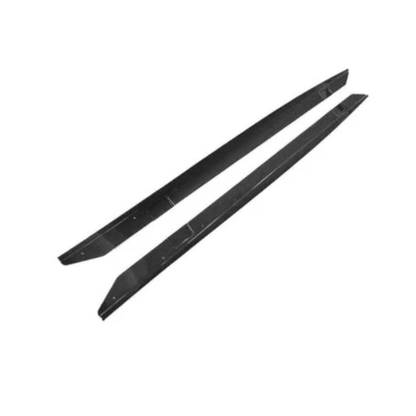 GLOSS BLACK BMW F22 F23 M PERFORMANCE STYLE SIDE SKIRT EXTENSION 2013-2018 BLADE