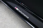 GLOSS BLACK SIDE STICKER SKIRT DECALS FOR BMW 3 SERIES F30 F31 M PERFORMANCE LIP