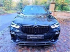 FOR BMW X5 G05 M PERFORMANCE FRONT SPLITTER KIT SPOILER LIP CARBON LOOK 2019+