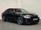 FOR BMW 3 SERIES F30 F31 FRONT LIP SPLITTER GLOSS BLACK M SPORT DIFFUSER SPOILER BESPOKE PARTS BESPOKE PARTS (5150)