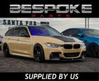FOR BMW F31 FRONT LIP SPLITTER REAR DIFFUSER SPOILER GRILL M PERFORMANCE BODYKIT