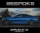 FOR BMW 4 SERIES F32 F33 F36 M PERFORMANCE DIFFUSER SPLITTER LIP SPOILER SKIRT