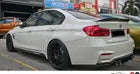 FOR BMW 3 SERIES F30 F80 REAR SPOILER BOOT TRUNK PSM GLOSS BLACK M PERFORMANCE