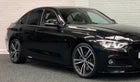 FOR BMW 3 SERIES F30 F31 SIDE SKIRTS EXTENSIONS BLADES GLOSS BLACK SPLITTER LIP