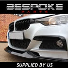 CARBON FIBRE STYLE FRONT SPLITTER FOR BMW 4 SERIES F32 F33 F36 M SPORT MAD LIP