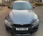 GLOSS BLACK FRONT SPLITTER FOR BMW 4 SERIES F32 F33 F36 M SPORT MAD STYLE LIP