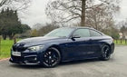 FOR BMW 4 F32 F33 F36 FRONT LIP DIFFUSER SPLITTER SPOILER BODY KIT M PERFORMANCE
