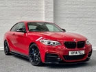 GLOSS BLACK FRONT SPLITTER FOR BMW 2 SERIES F22 F23 M SPORT LIP VALANCE 13+ UK