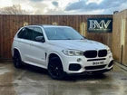 GLOSS BLACK FOR BMW X5 F15 AERO BODY KIT FRONT SPLITTER LIP + REAR DIFFUSER