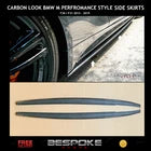 FOR BMW F30 F31 M PERFORMANCE DIFFUSER SPLITTER LIP SPOILER CARBON FIBRE KIT