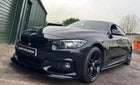 FOR BMW 4 F32 F33 F36 FRONT LIP DIFFUSER SPLITTER SPOILER BODY KIT M PERFORMANCE