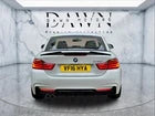 FOR BMW 4 SERIES CONVERTIBLE F33 F83 REAR BOOT SPOILER STYLE LIP M4 GLOSS BLACK