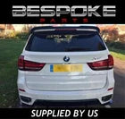FOR BMW X5 F15 GLOSS BLACK REAR DIFFUSER LIP M PERFORMANCE BODY KIT SKIRT 13+