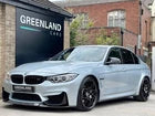 FOR BMW F80 M3 F82 F83 M4 CS STYLE CARBON FIBRE LOOK FRONT SPLITTER LIP SPORT