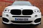BMW FRONT SPLITTER SPOILER LIP X5 F15 M PERFORMANCE GLOSS BLACK 13-18 M SPORT