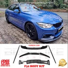 FOR BMW F32 F36 4 SERIES BODY KIT BODY CARBON FRONT LIP SIDE SKIRT REAR DIFFUSER