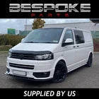SPORTLINE STYLE LOWER FRONT SPLITTER LIP + BUMPER FOR VW T5 T5.1 TRANSPORTER ABS