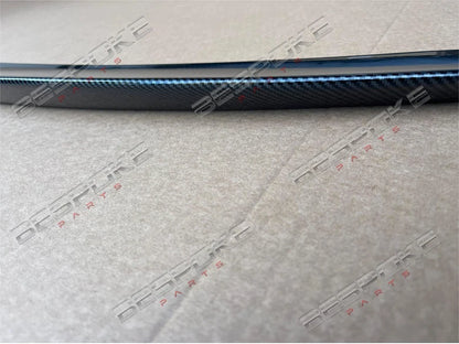 FOR MERCEDES C CLASS W205 REAR BOOT LIP AMG TRUNK SPOILER WING LIP CARBON FIBRE