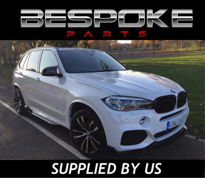 BMW X5 F15 M PERFORMANCE SIDE SKIRT SKIRTS SPLITTER EXTENSION BLADE LIP 2013-18