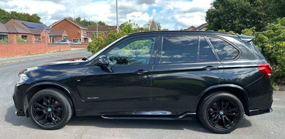 BMW X5 F15 M PERFORMANCE SIDE SKIRT SKIRTS SPLITTER EXTENSION BLADE LIP 2013-18