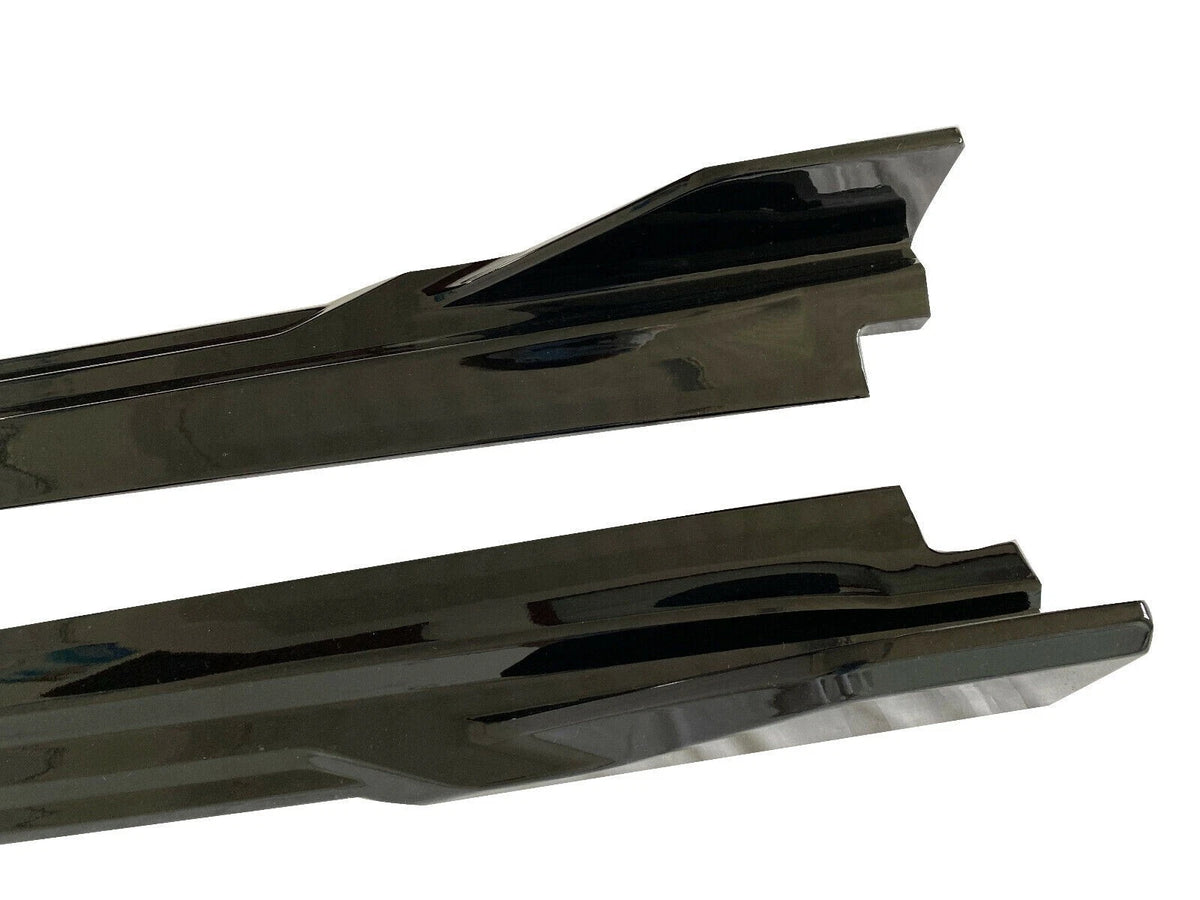 BMW X5 F15 M PERFORMANCE SIDE SKIRT SKIRTS SPLITTER EXTENSION BLADE LIP 2013-18
