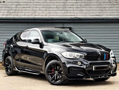 BMW X5 F15 M PERFORMANCE SIDE SKIRT SKIRTS SPLITTER EXTENSION BLADE LIP 2013-18