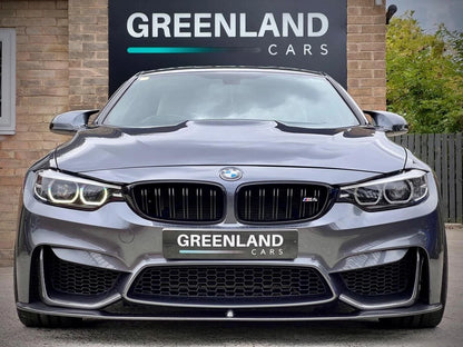 FOR BMW M3 M4 F80 F82 FRONT LIP SPLITTER M PERFORMANCE STYLE CARBON LOOK 14+