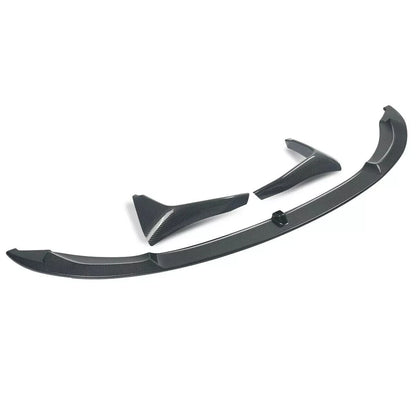 FOR BMW M3 M4 F80 F82 FRONT LIP SPLITTER M PERFORMANCE STYLE CARBON LOOK 14+