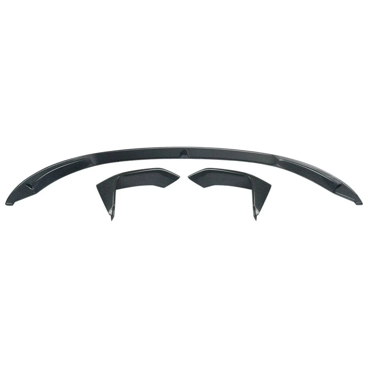 FOR BMW M3 M4 F80 F82 FRONT LIP SPLITTER M PERFORMANCE STYLE CARBON LOOK 14+
