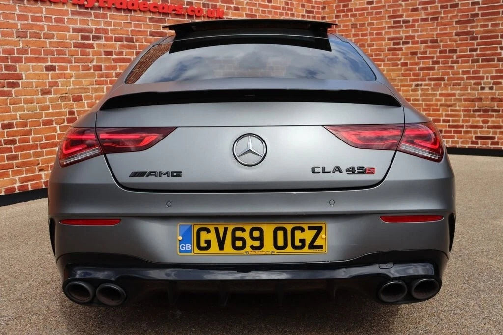 MERCEDES CLA GLOSS BLACK REAR BOOT SPOILER LIP TRUNK ABS WING SPOILER C118 2019+