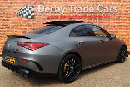 MERCEDES CLA GLOSS BLACK REAR BOOT SPOILER LIP TRUNK ABS WING SPOILER C118 2019+