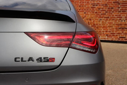 MERCEDES CLA GLOSS BLACK REAR BOOT SPOILER LIP TRUNK ABS WING SPOILER C118 2019+