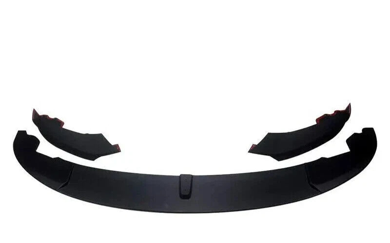 FOR BMW 4 SERIES F32 F33 F36 FRONT SPLITTER LIP SPOILER MATT BLACK M PERFORMACE