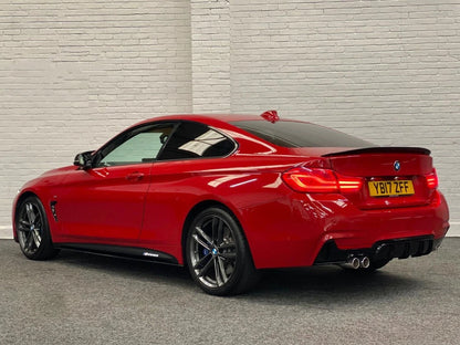 FOR BMW 4 SERIES F32 REAR BOOT LIP SPOILER COUPE GLOSS BLACK M PERFORMANCE STYLE