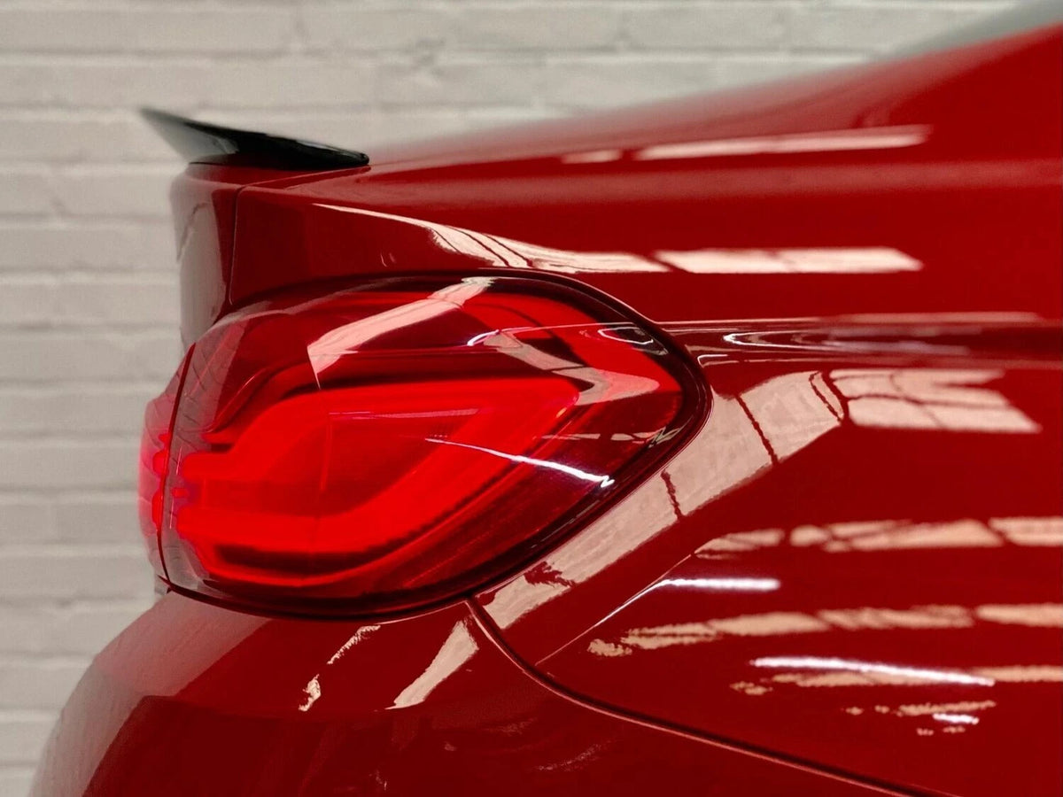 FOR BMW 4 SERIES F32 REAR BOOT LIP SPOILER COUPE GLOSS BLACK M PERFORMANCE STYLE