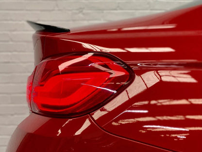 FOR BMW 4 SERIES F32 REAR BOOT LIP SPOILER COUPE GLOSS BLACK M PERFORMANCE STYLE