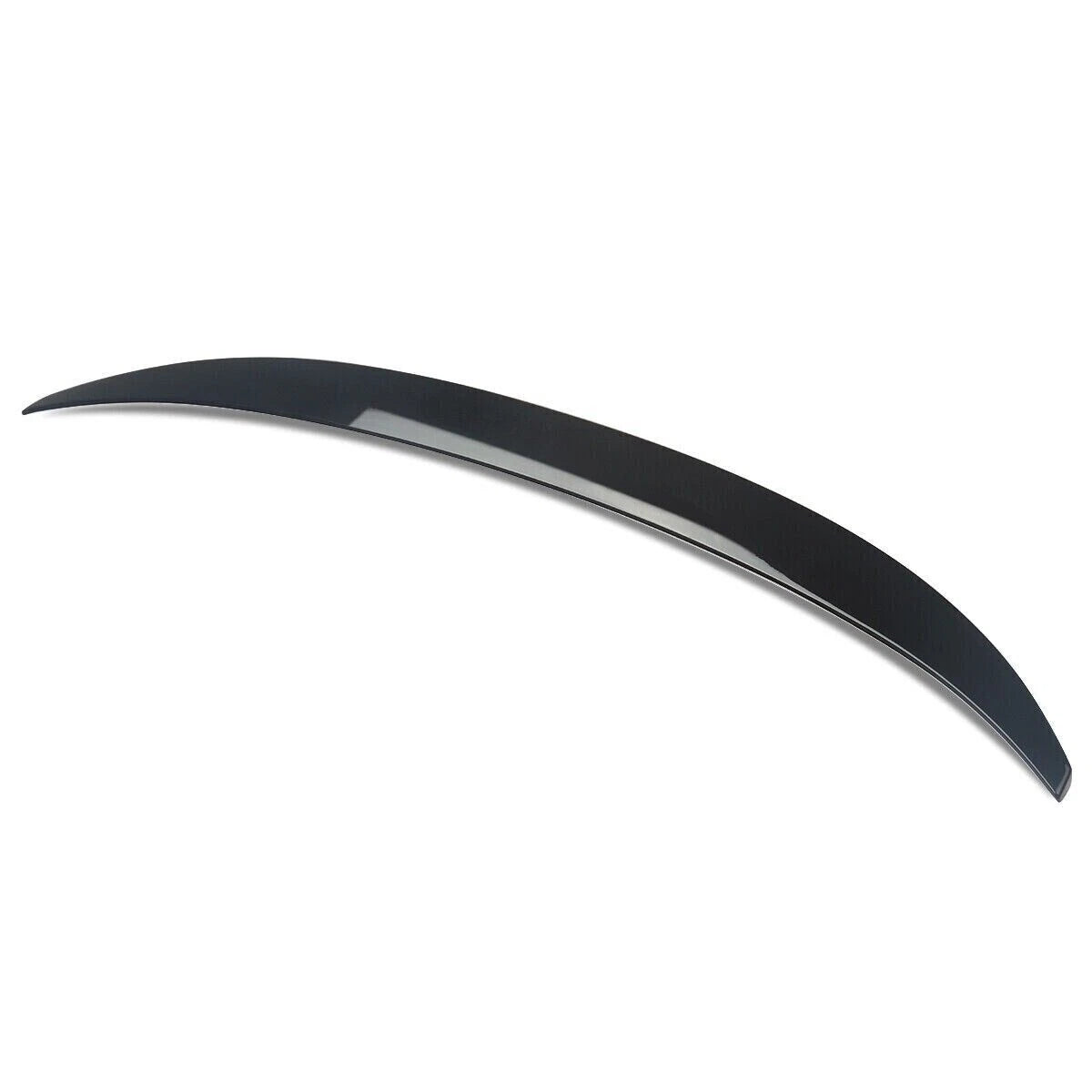 FOR BMW 4 SERIES F32 REAR BOOT LIP SPOILER COUPE GLOSS BLACK M PERFORMANCE STYLE
