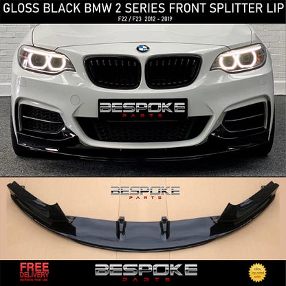 FOR BMW 2 SERIES F22 F23 GLOSS BLACK BODY KIT LIP SPOILER M PERFORMANCE