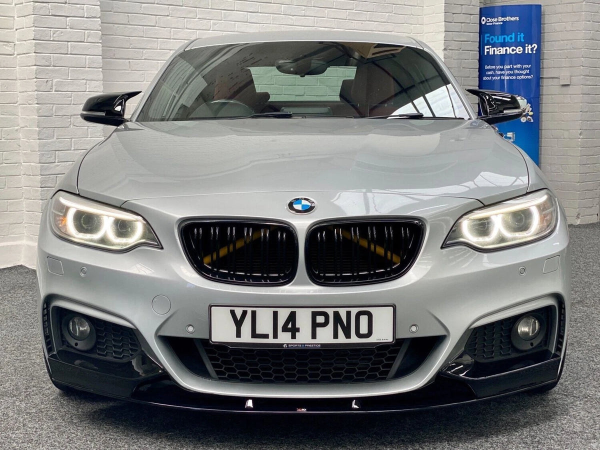 FOR BMW 2 SERIES F22 F23 GLOSS BLACK BODY KIT LIP SPOILER M PERFORMANCE