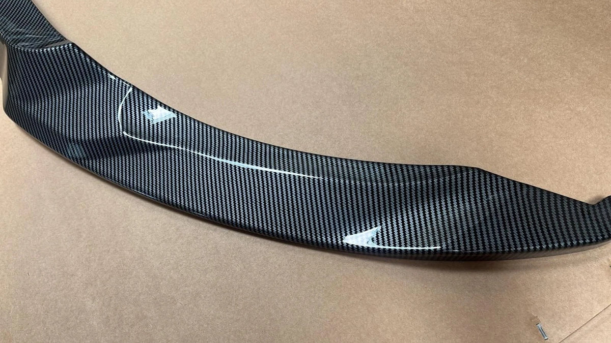 FOR BMW F80 M3 F82 F83 M4 CS STYLE CARBON FIBRE LOOK FRONT SPLITTER SKIRT LIP